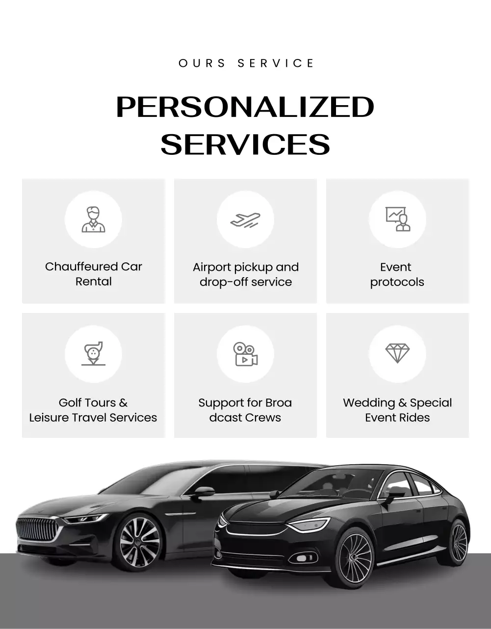 black luxury mobility promotion