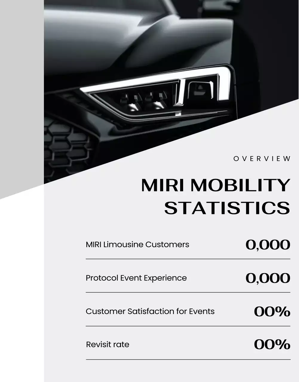 black luxury mobility promotion