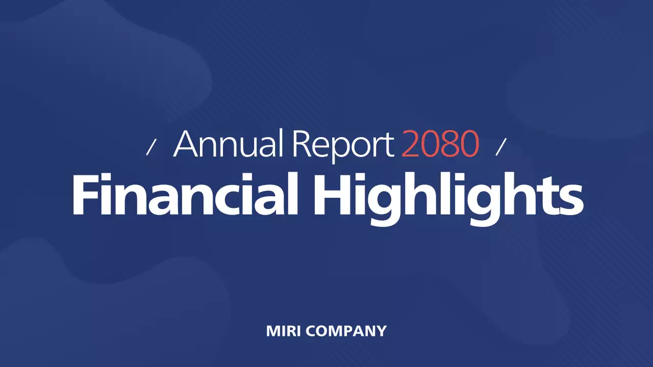 青 シンプル ビジネス 報告書