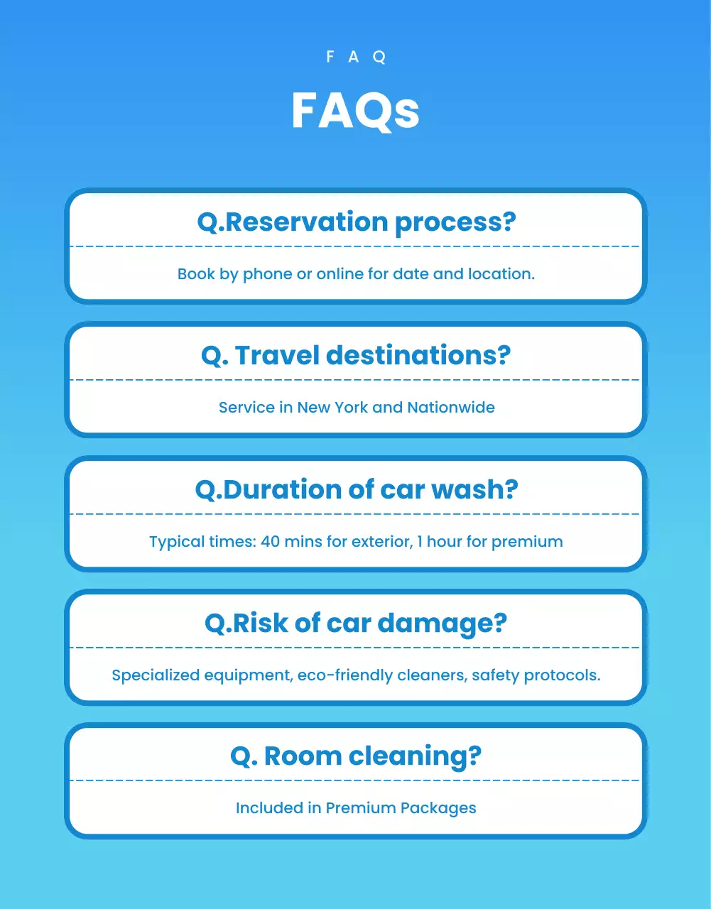 promosi cuci mobil modern biru