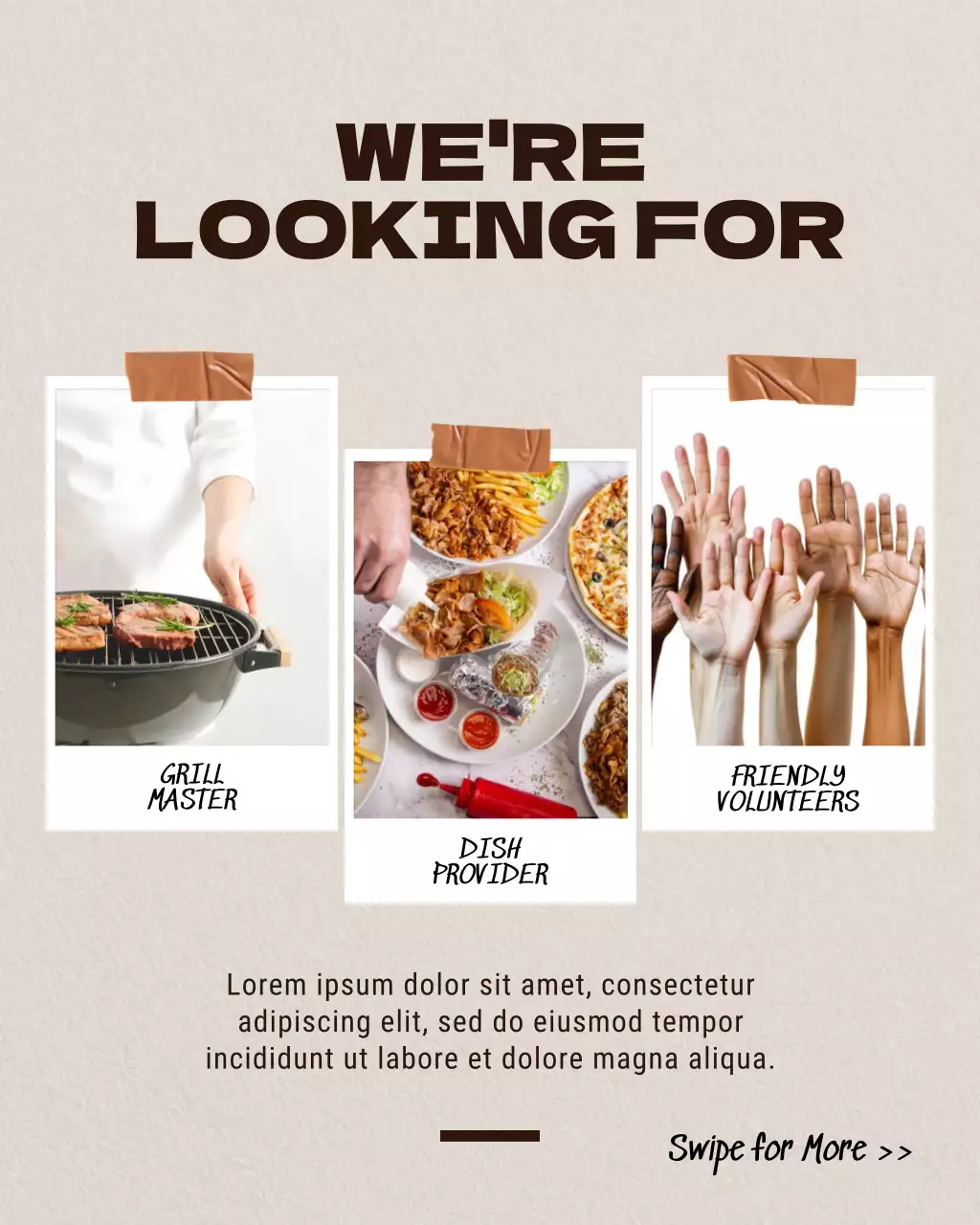 Labor Day Picnic Event Instagram Post