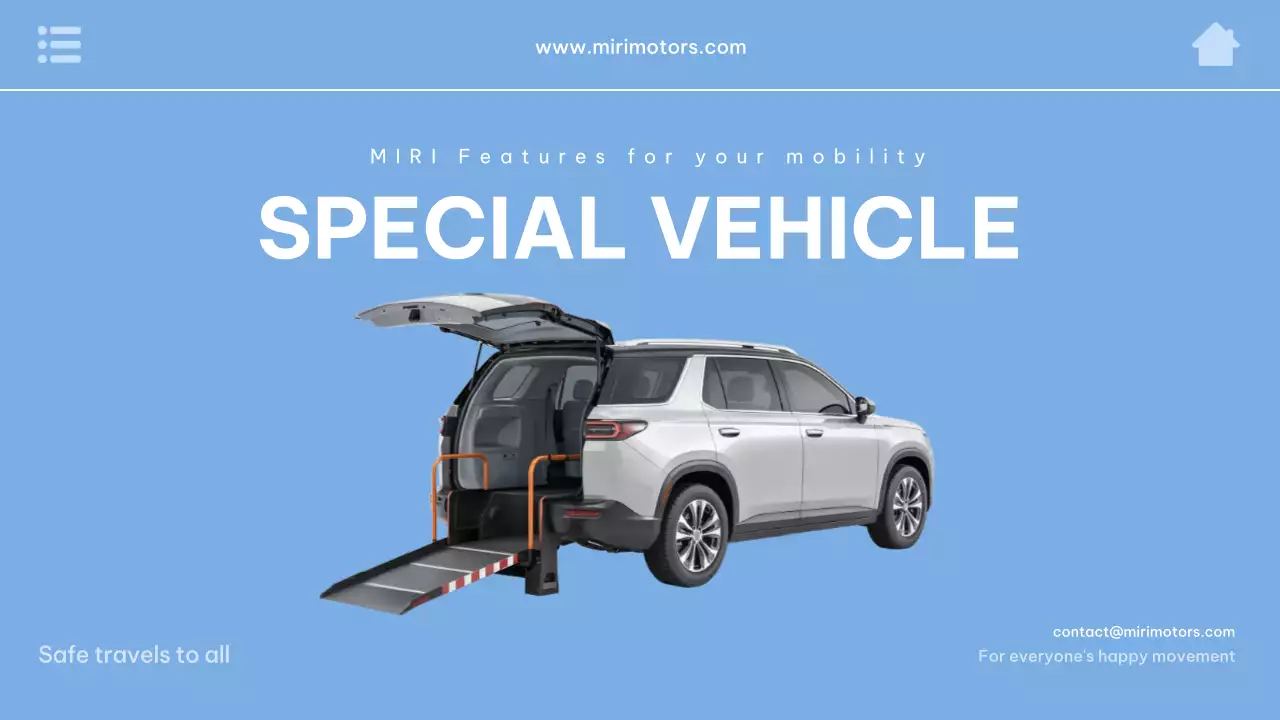 파란색 현대 차량 광고