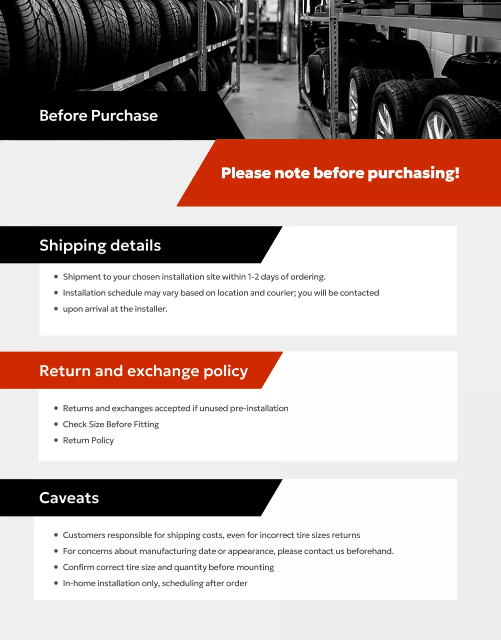 iklan ban SUV modern berwarna merah