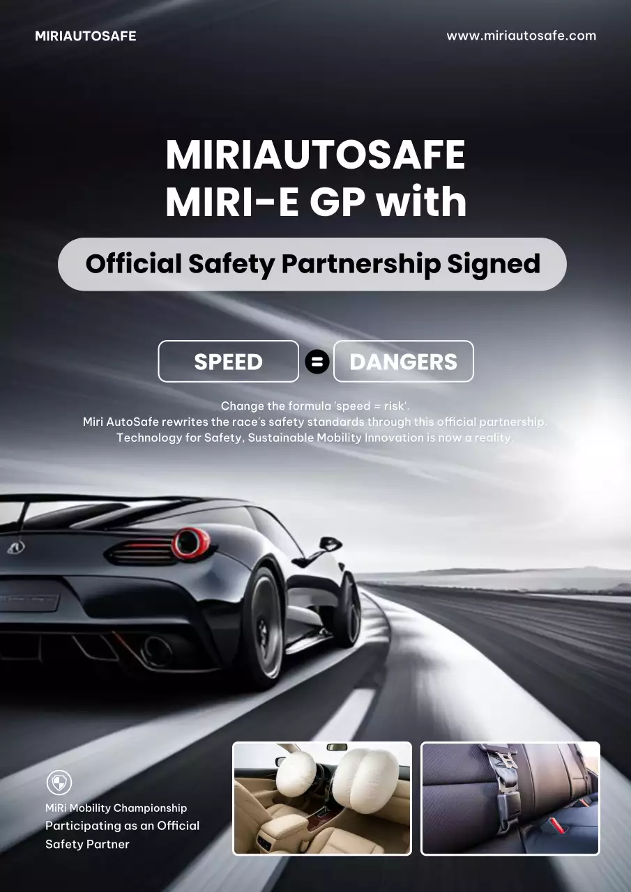 promosi otomotif modern hitam