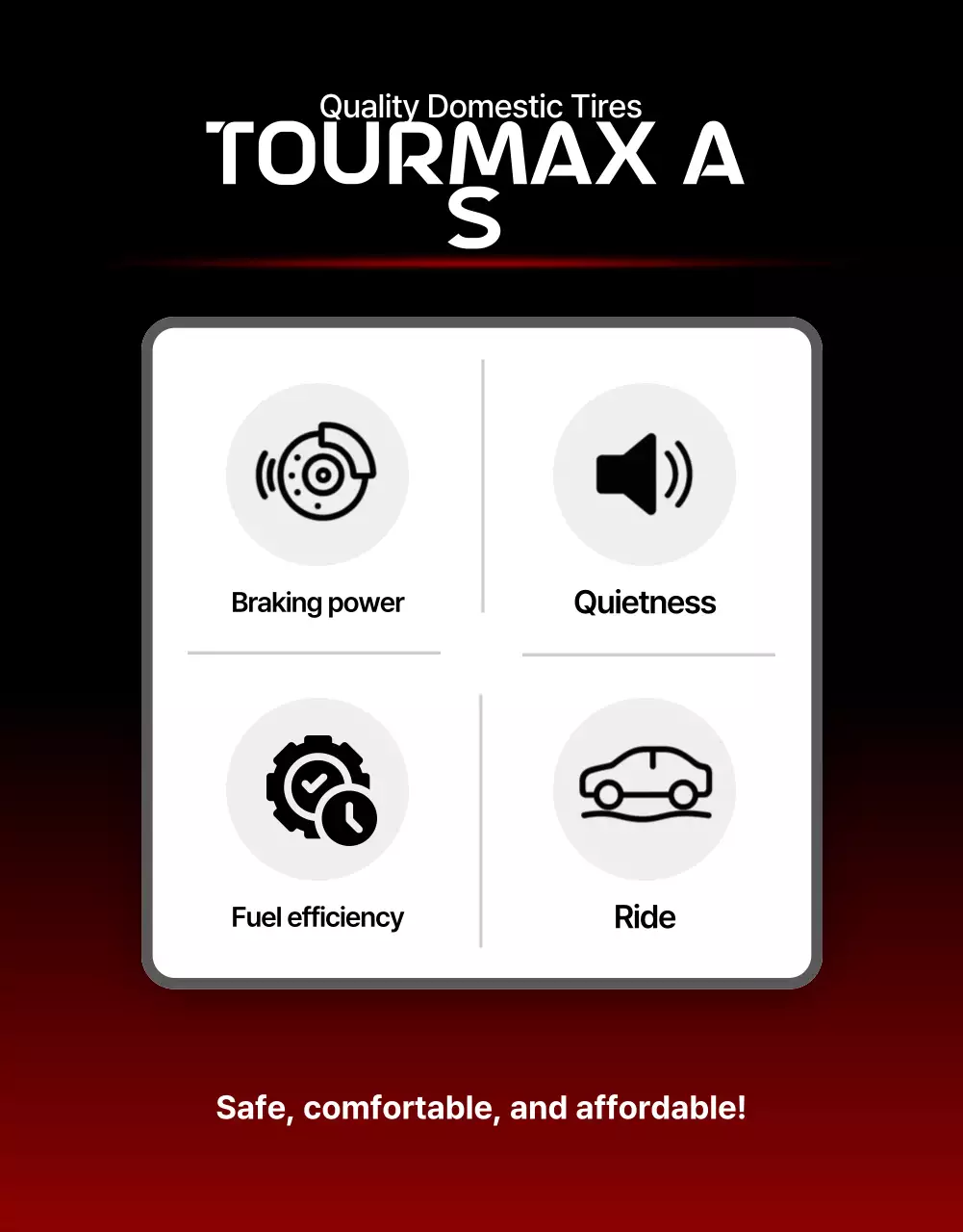 iklan SUV modern berwarna merah