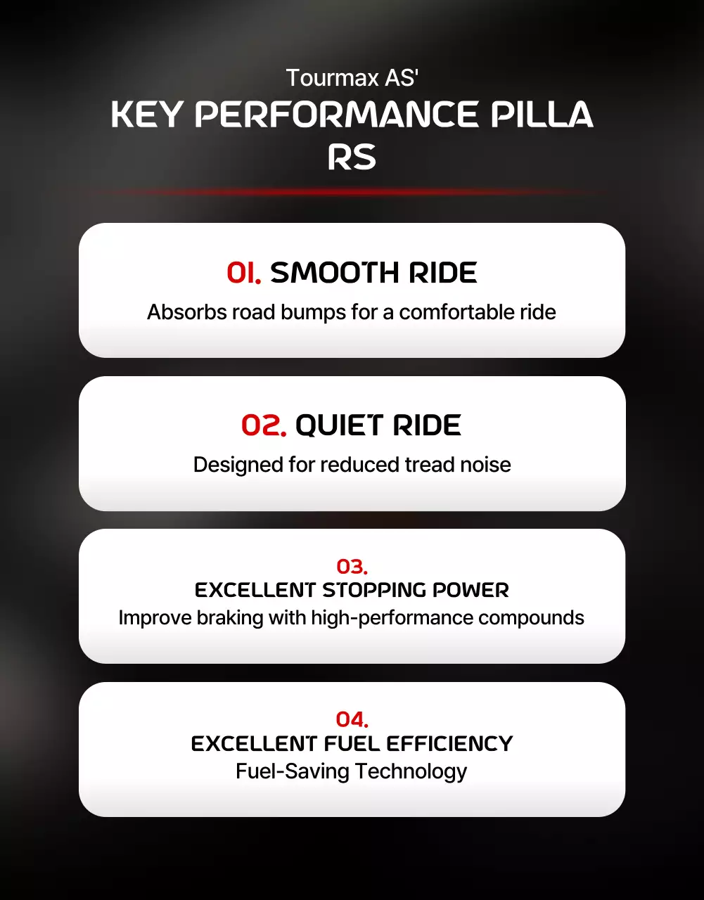 iklan SUV modern berwarna merah