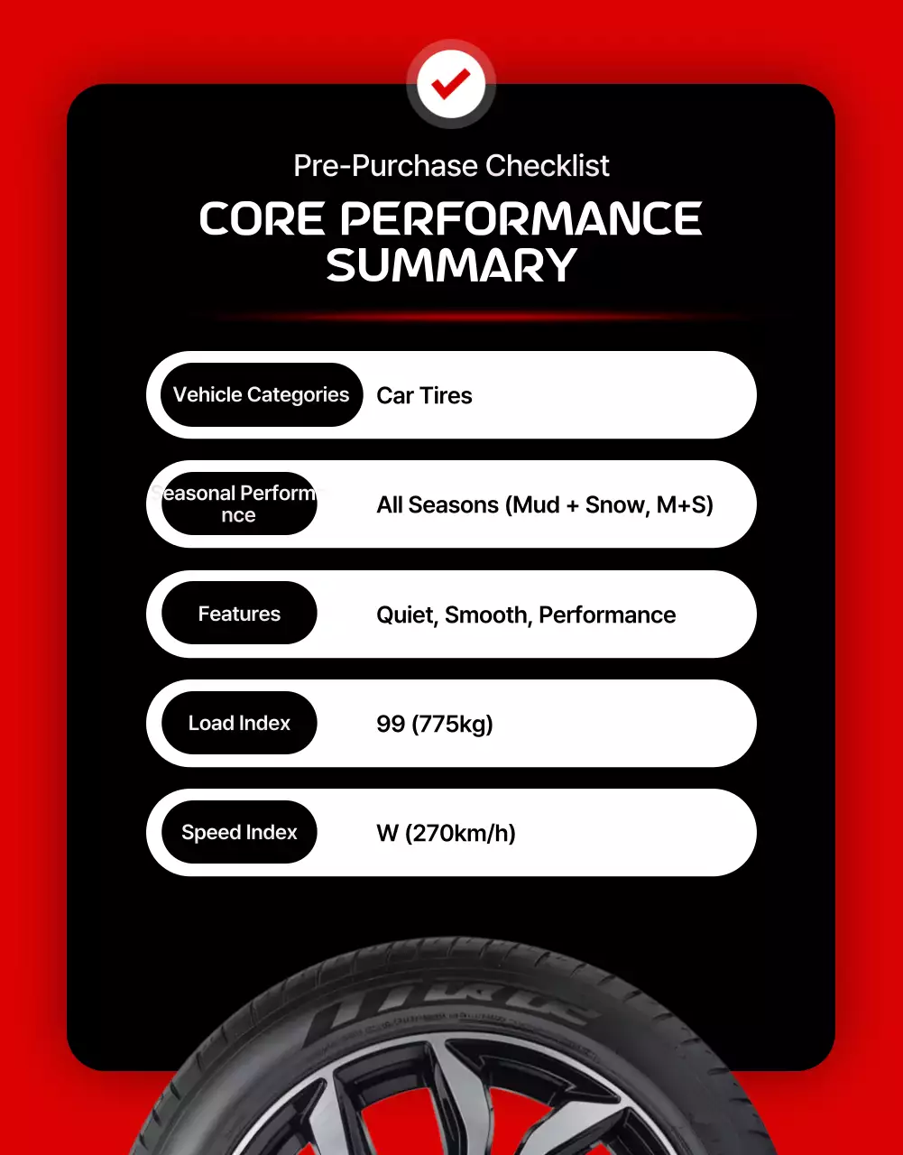 iklan SUV modern berwarna merah