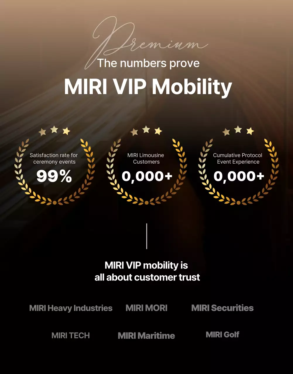 black luxury mobility promotion