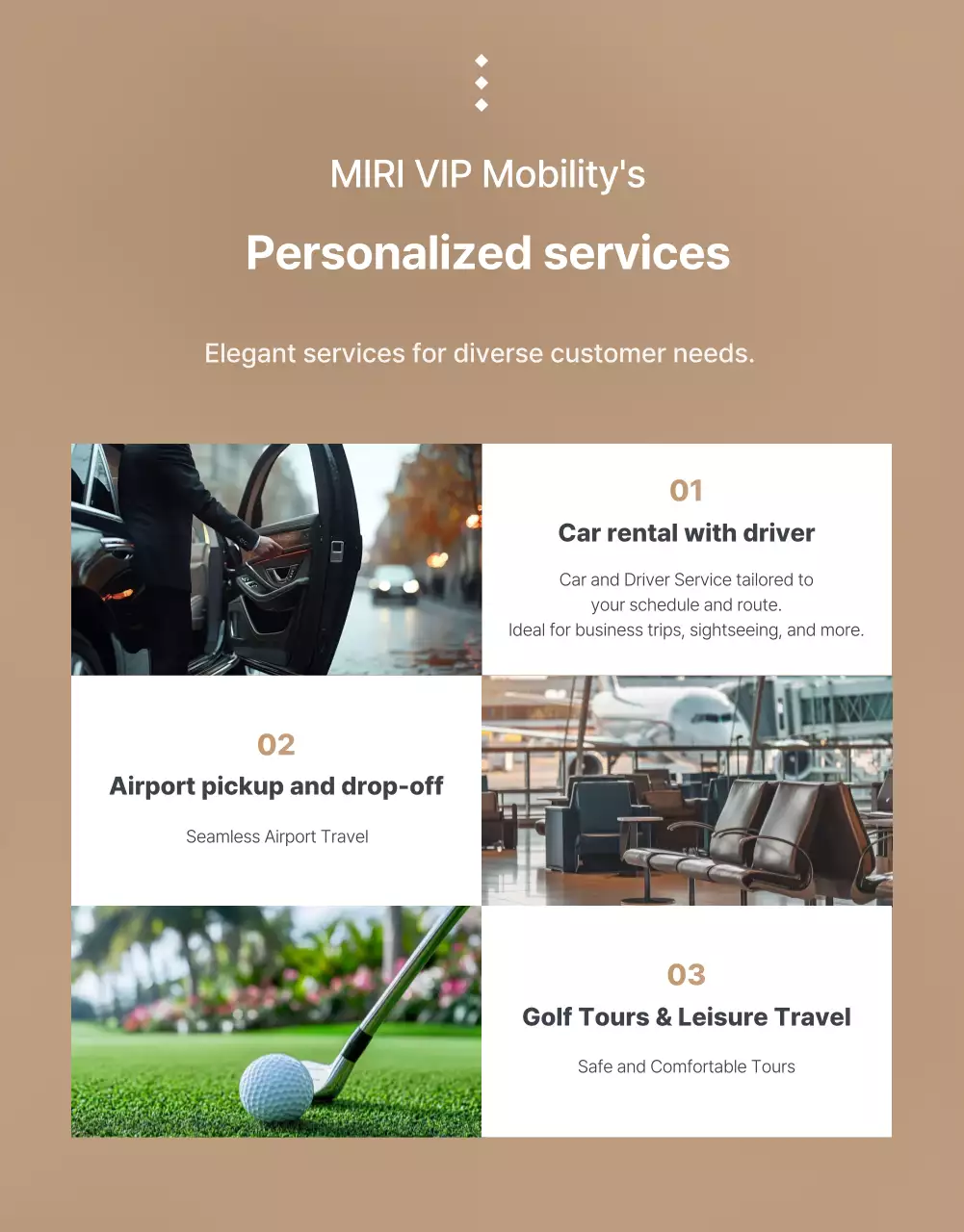 black luxury mobility promotion