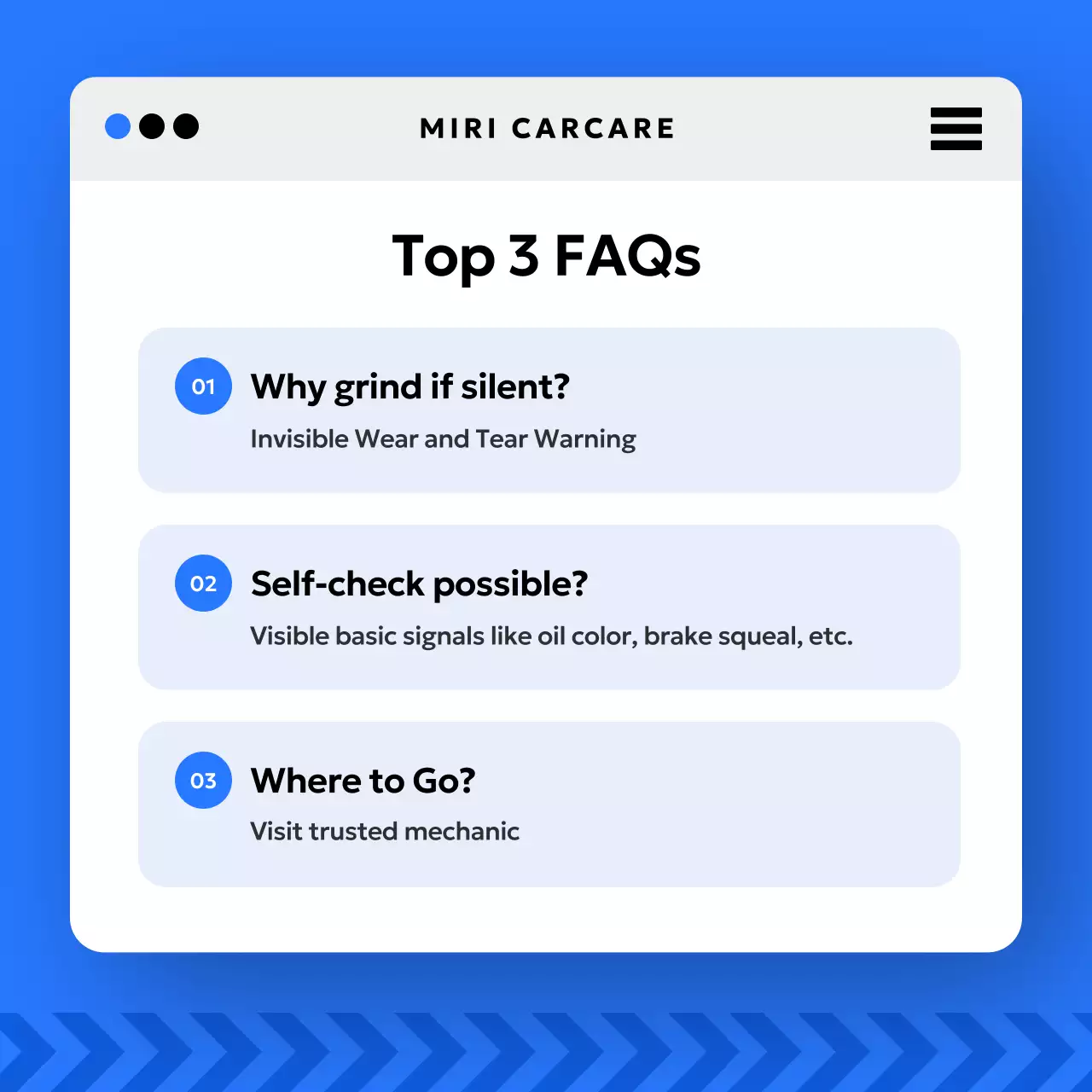 blue modern car safety guide