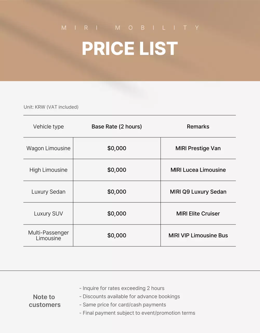 black luxury mobility promotion