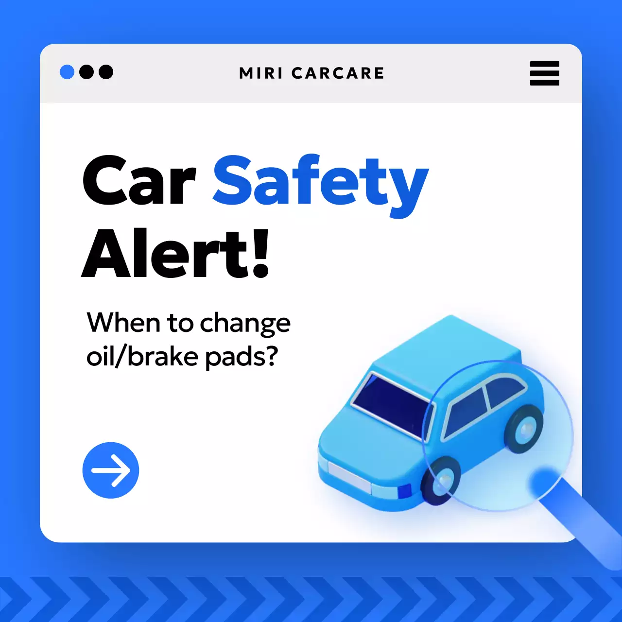 blue modern car safety guide