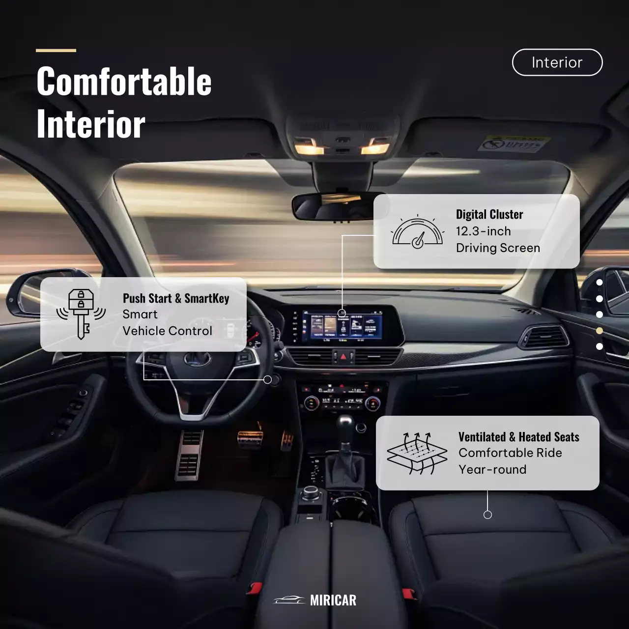 grey modern SUV promotion