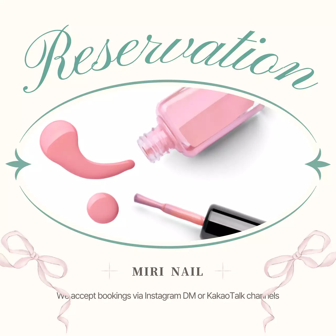 Panduan Reservasi Kuku Pink Simple