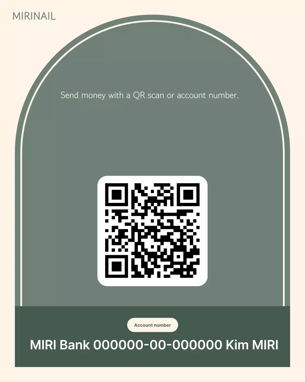 Khaki Nail Shop Simple Payment Guide