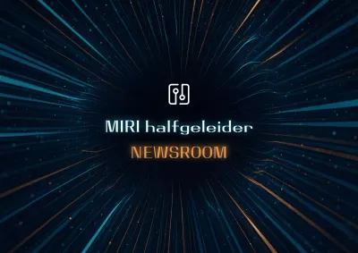 Blue Cyber Nieuws Promotie