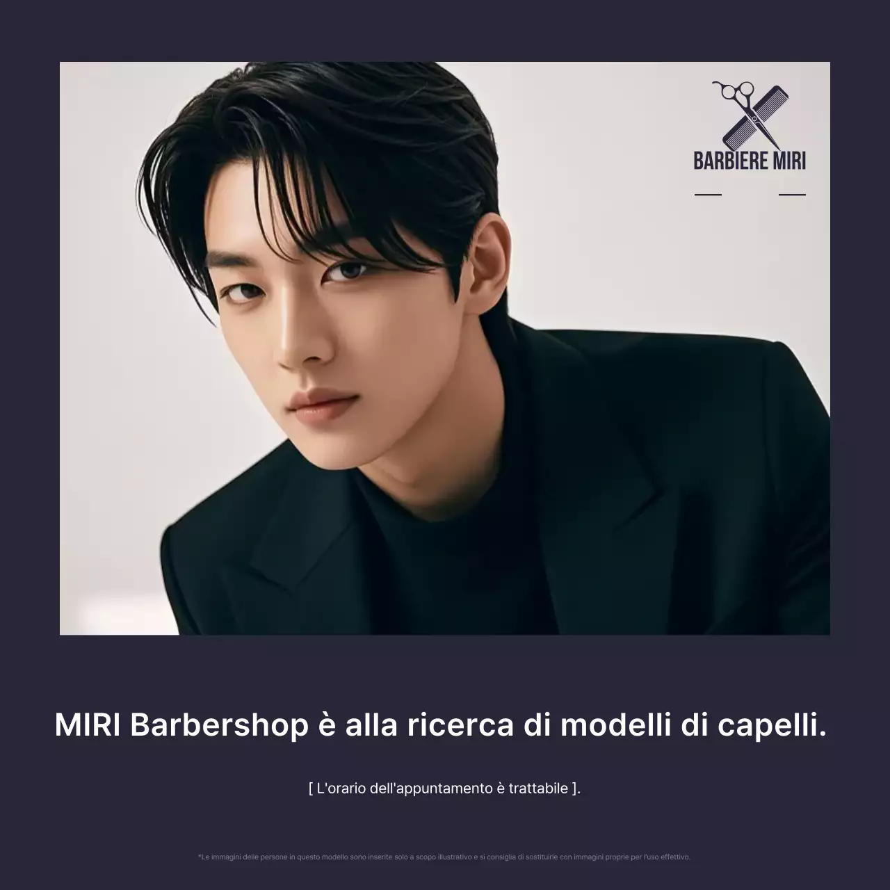 Reclutamento di modelli di capelli vintage beige