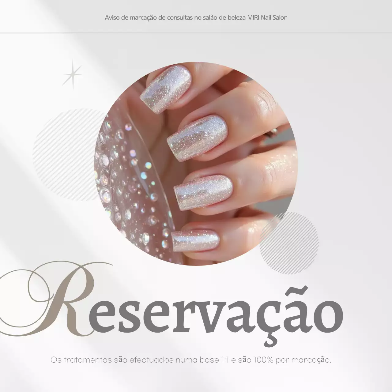 Guia de Reservas de Beleza de Luxo Branco