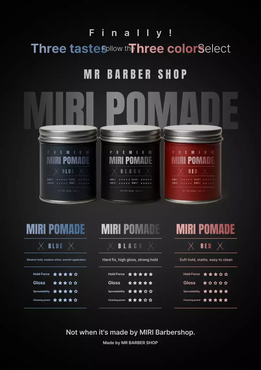 Khuyến mãi sản phẩm kiểu tóc hiện đại màu đen