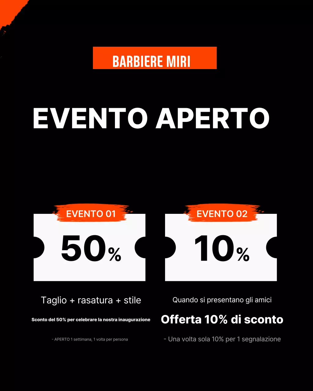 Pubblicità di Black Modern Barbershop