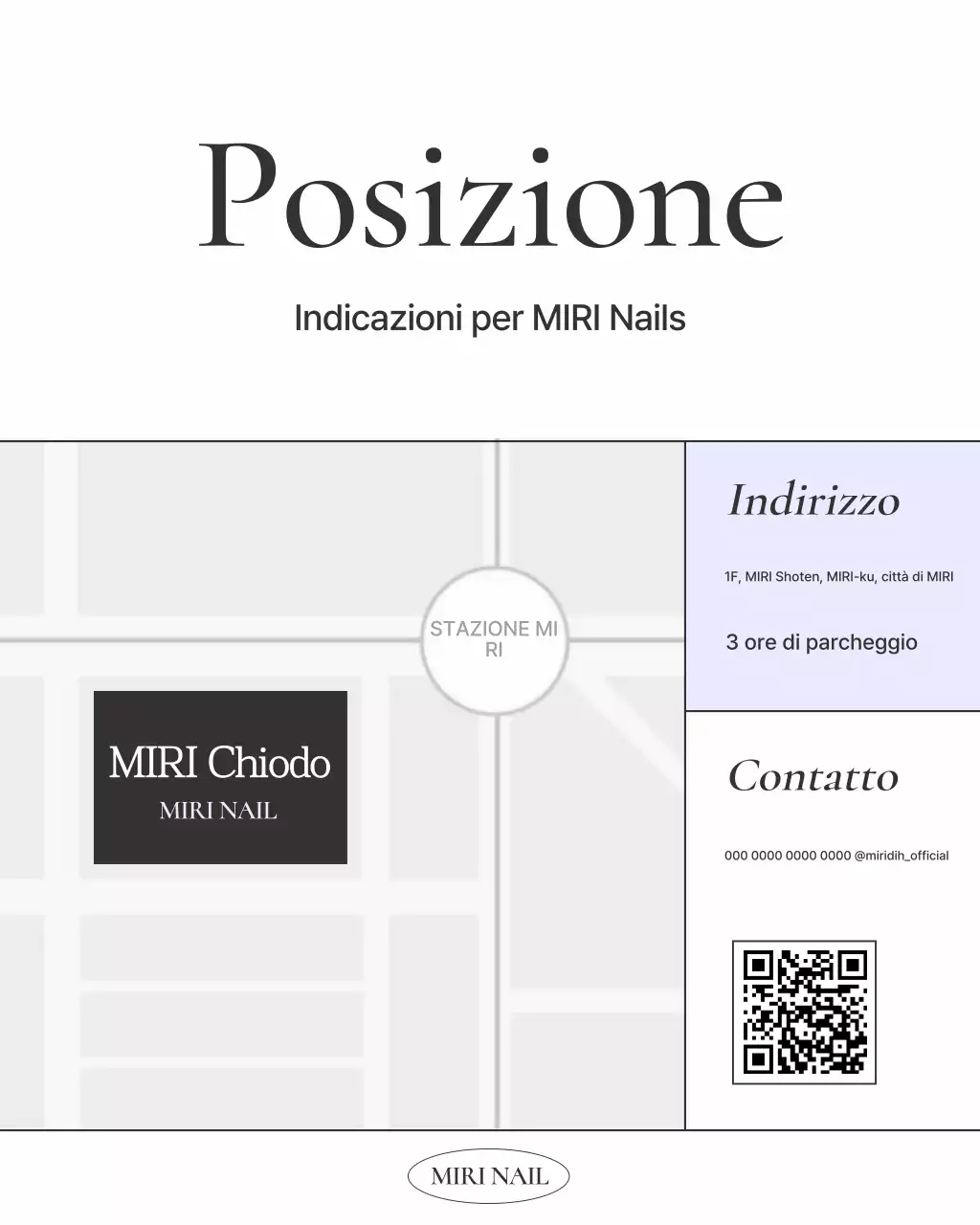 Promozione del negozio di unghie moderno Yeonbora