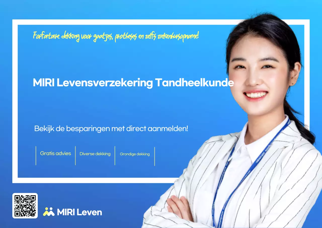 Advertentie voor Blue Modern Insurance