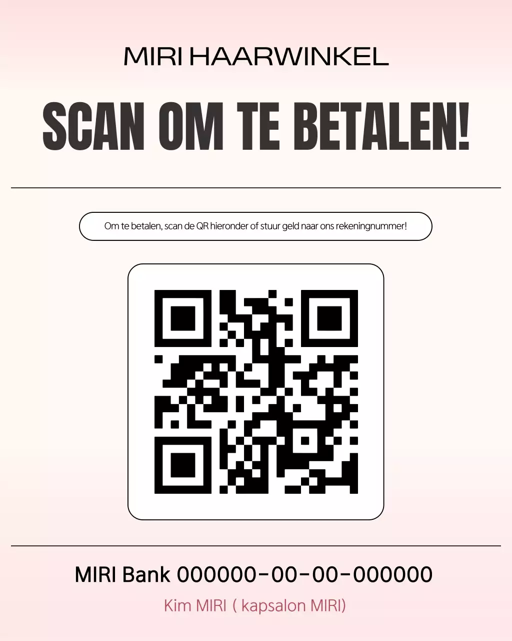 Betaalgids voor Pink Simple Hair Shop