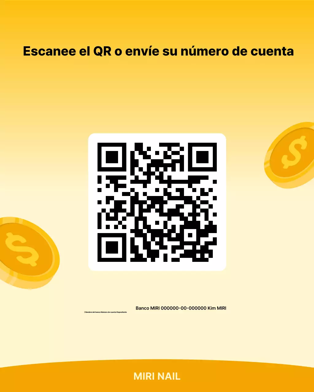 Guía financiera sencilla amarilla