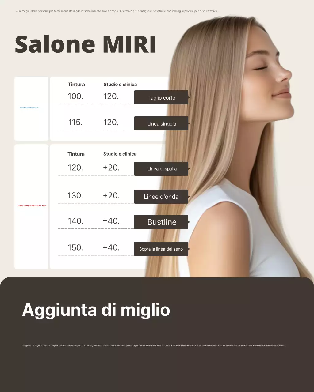 Guida al salone di bellezza Beige Clean