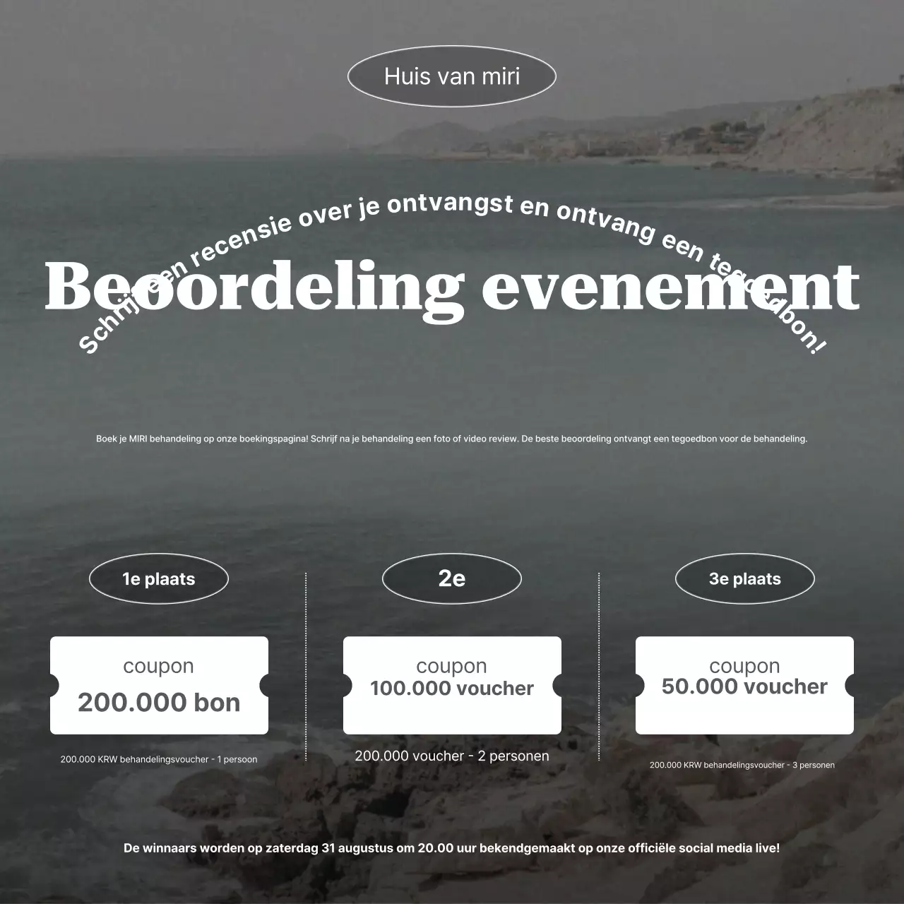 Gray Clean Review Evenement Promotie