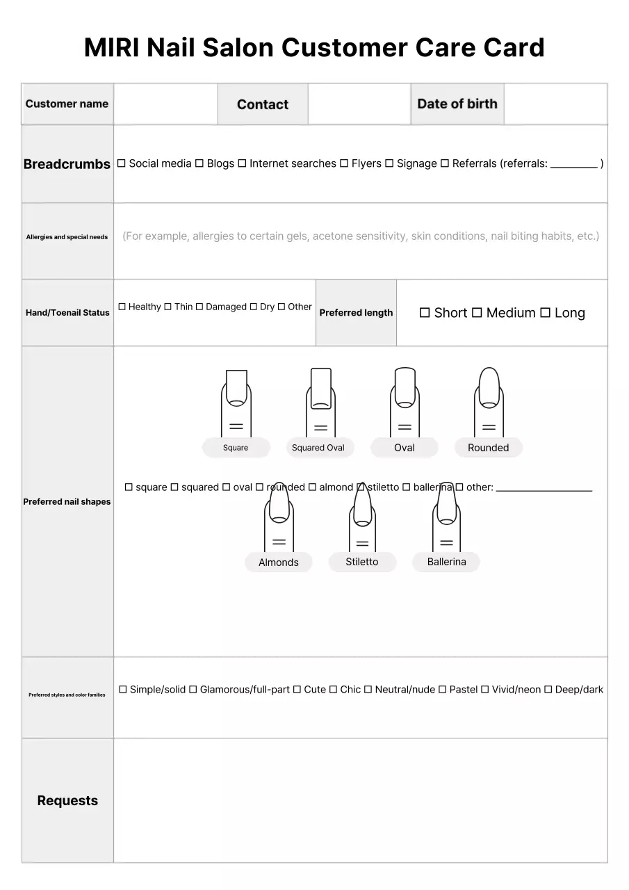 Văn phòng phẩm chăm sóc móng tay Gray Neat