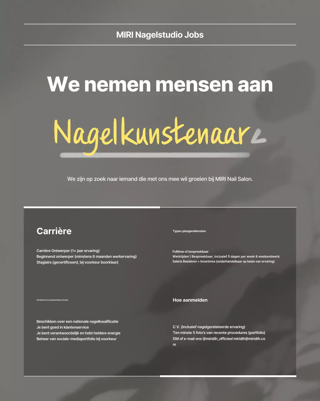 Gray Modern Recruitment Recruitment