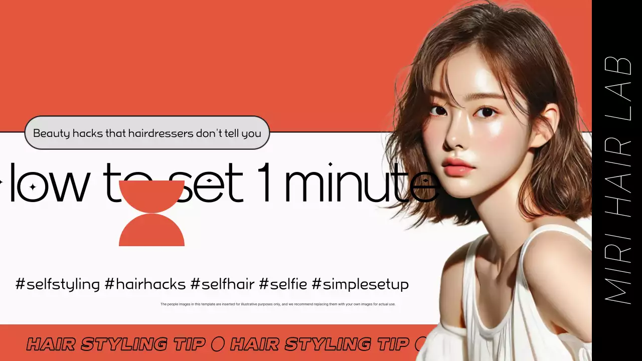 Iklan Tips Gaya Modern Oranye