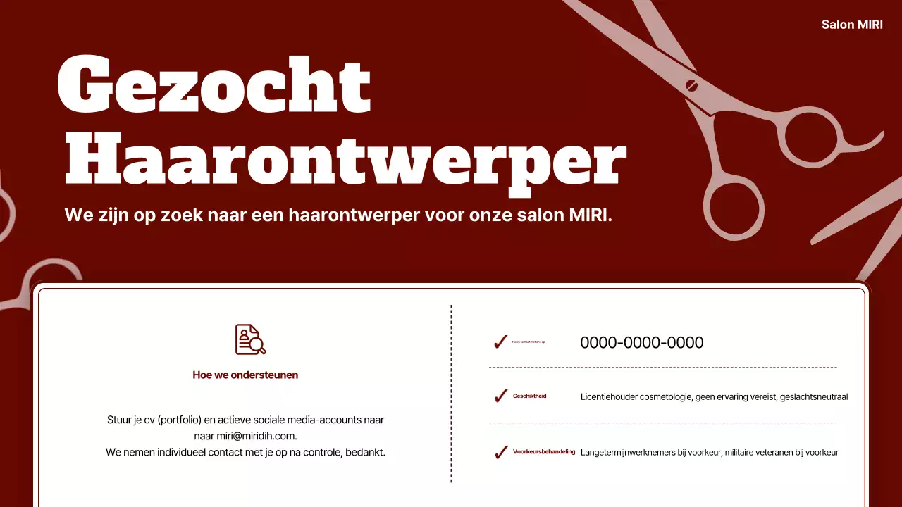 Brown Clean Recruitment