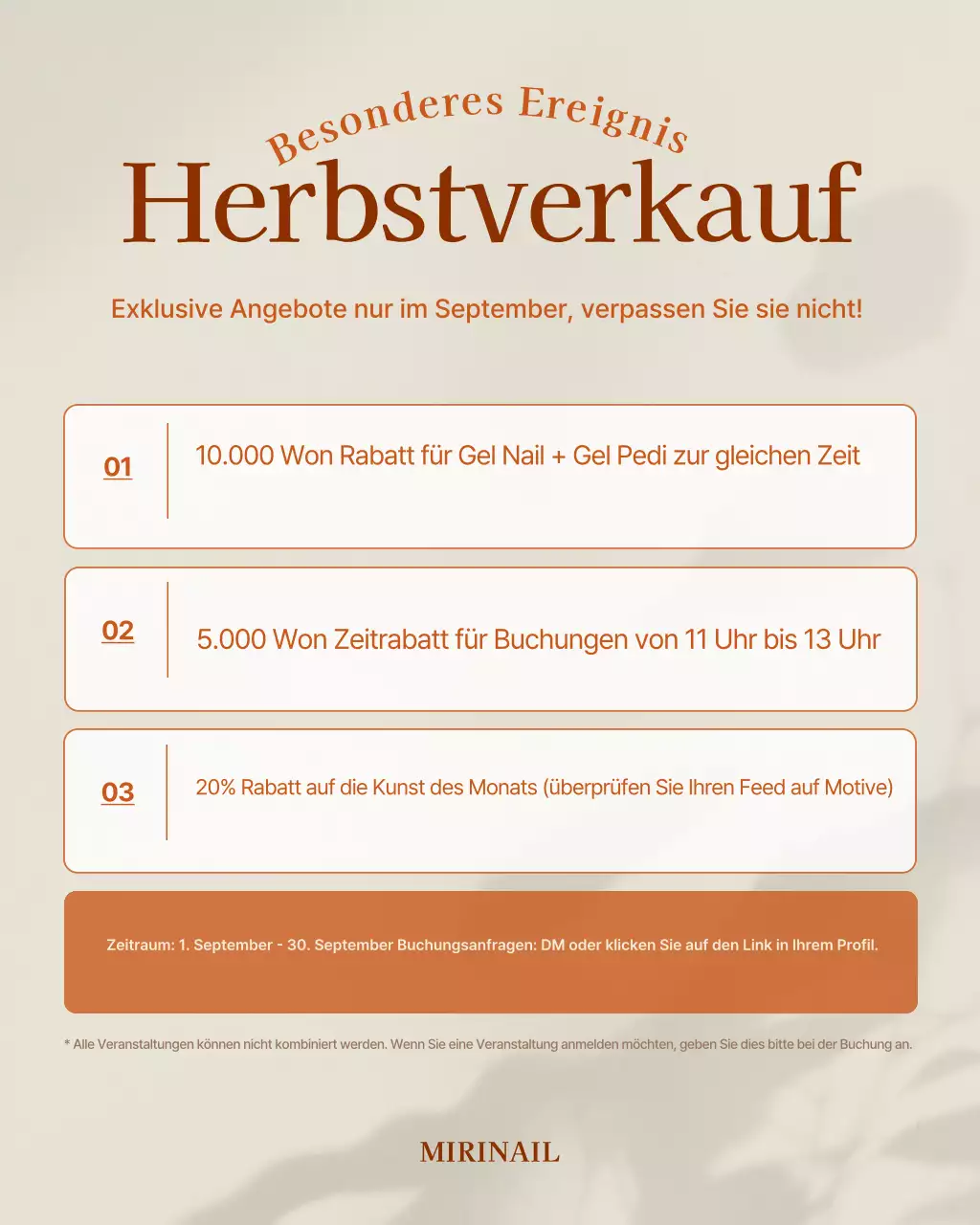 Beige Simple Werbeleitfaden