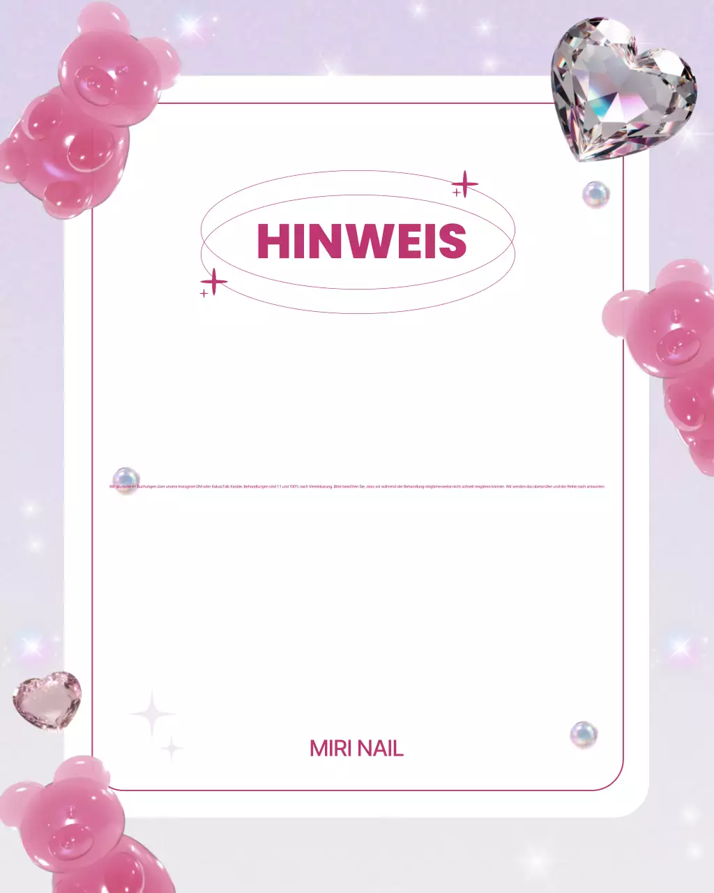 Pink Baby Reservierungsleitfaden