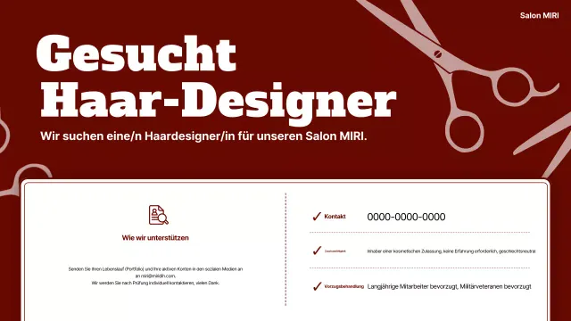 Brown Clean Rekrutierung