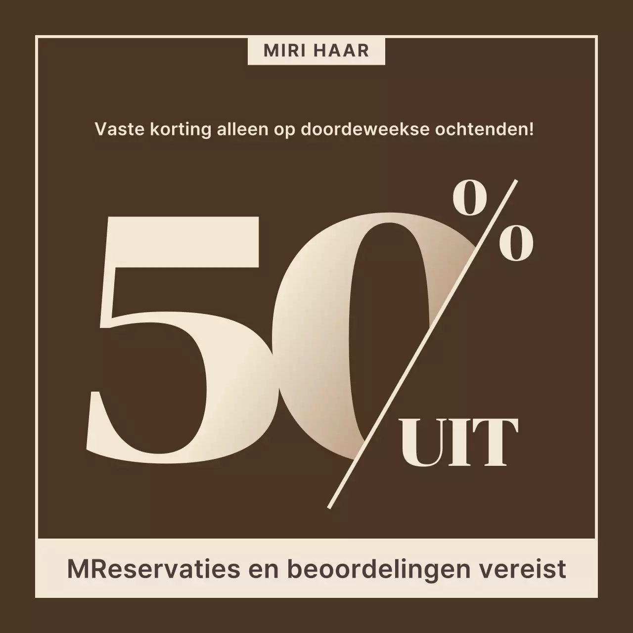 Brown Clean Sale-evenement