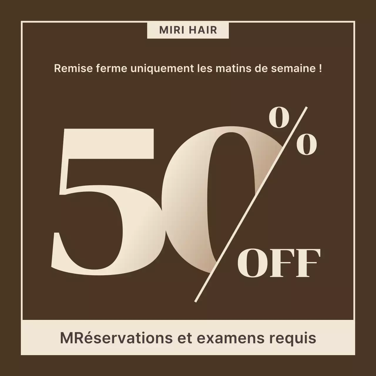 Vente de produits propres Brown