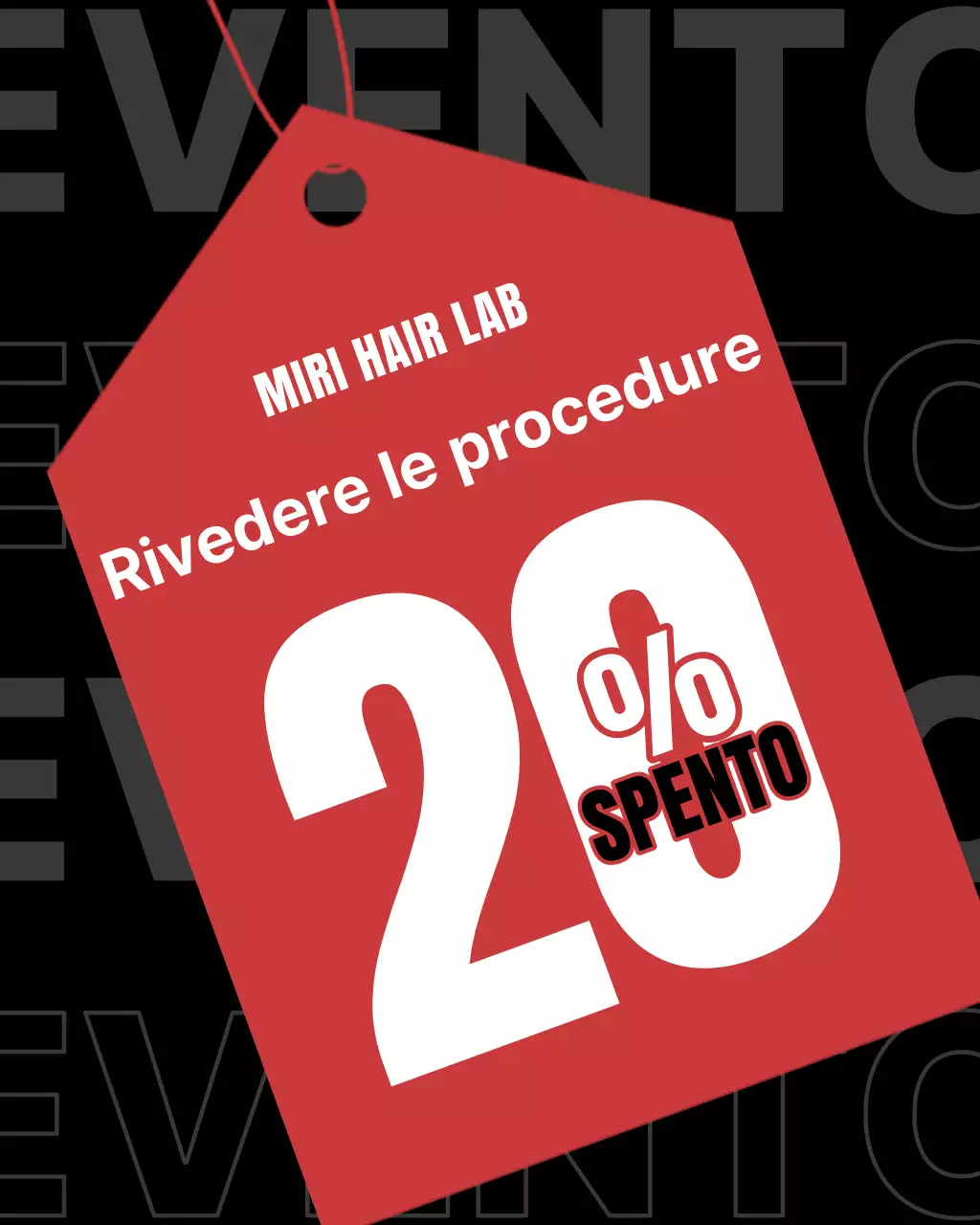 Un post puzzle sul feed di Instagram di un moderno salone di parrucchiere nero e rosa shocking.