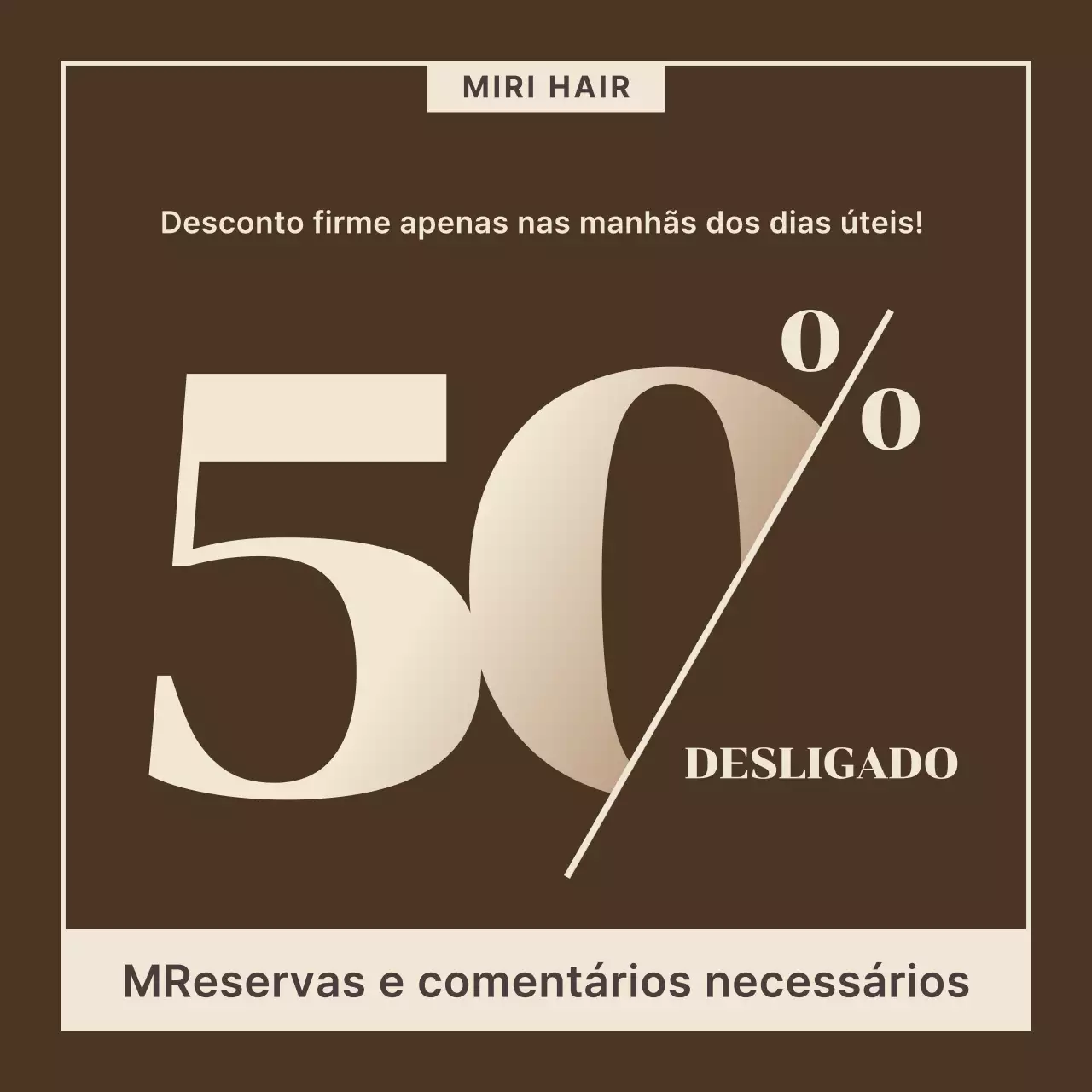 Promoção Brown Clean
