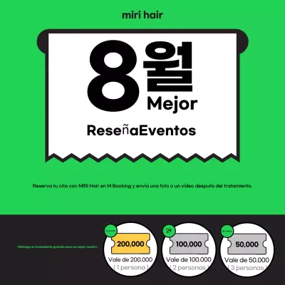 Promoción del evento Green Clean Review