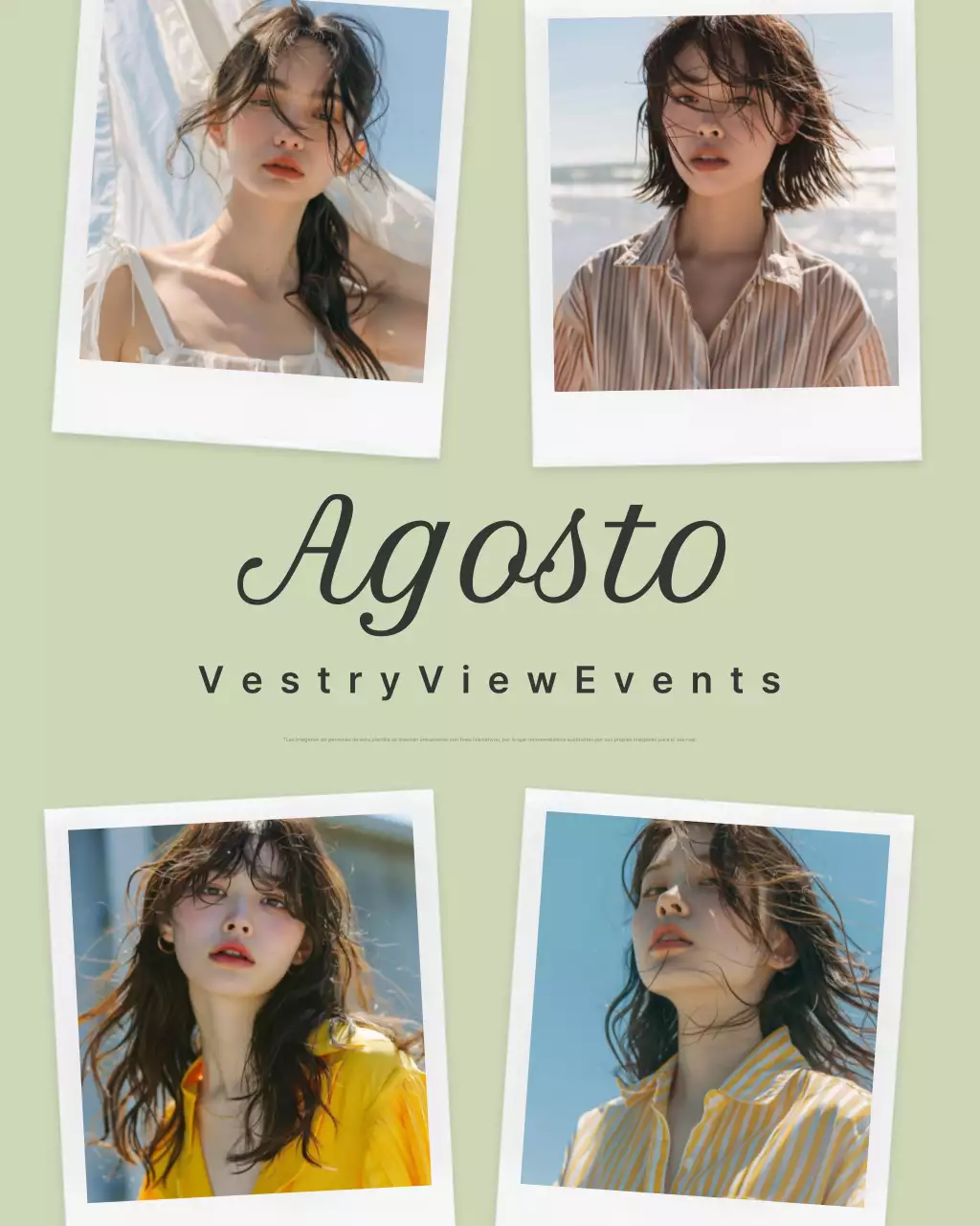 Promoción de salón de belleza moderno gris