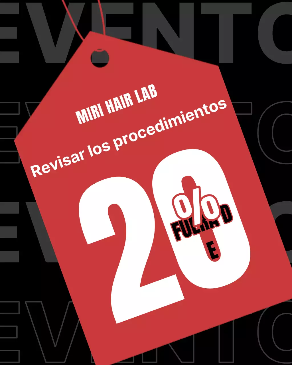 Una publicación de feed de rompecabezas de Instagram de una peluquería moderna en negro y rosa fuerte.