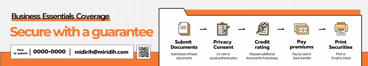 anúncio comercial moderno laranja