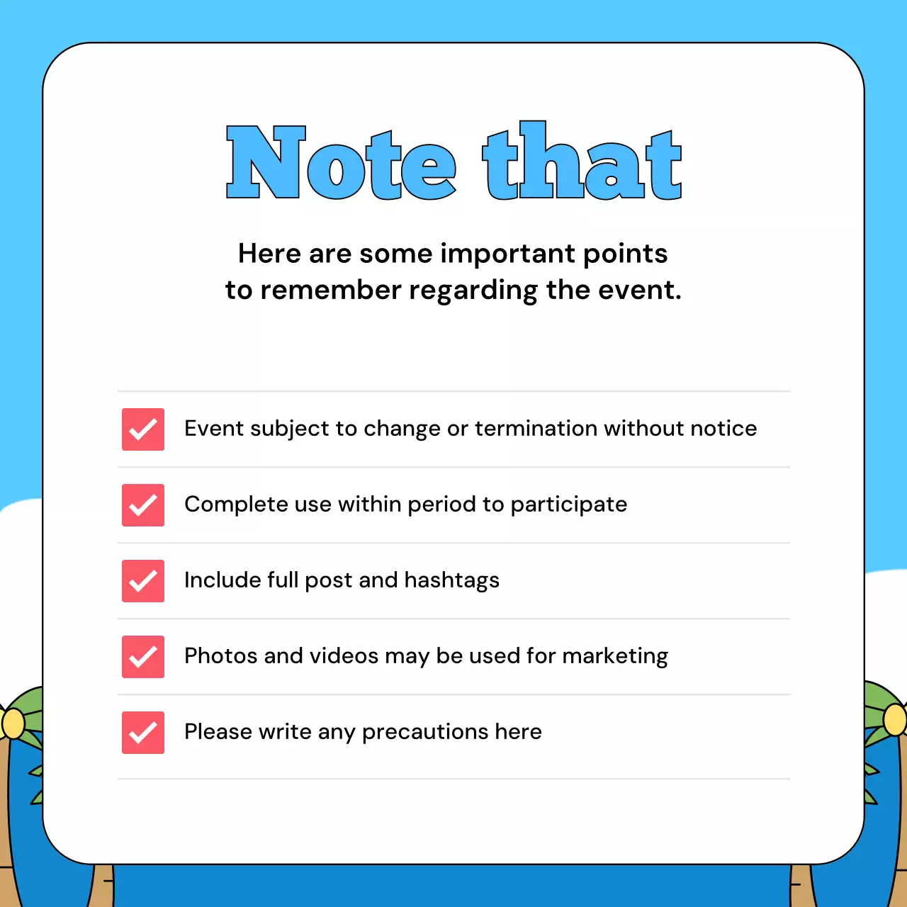 red retro car event promotion