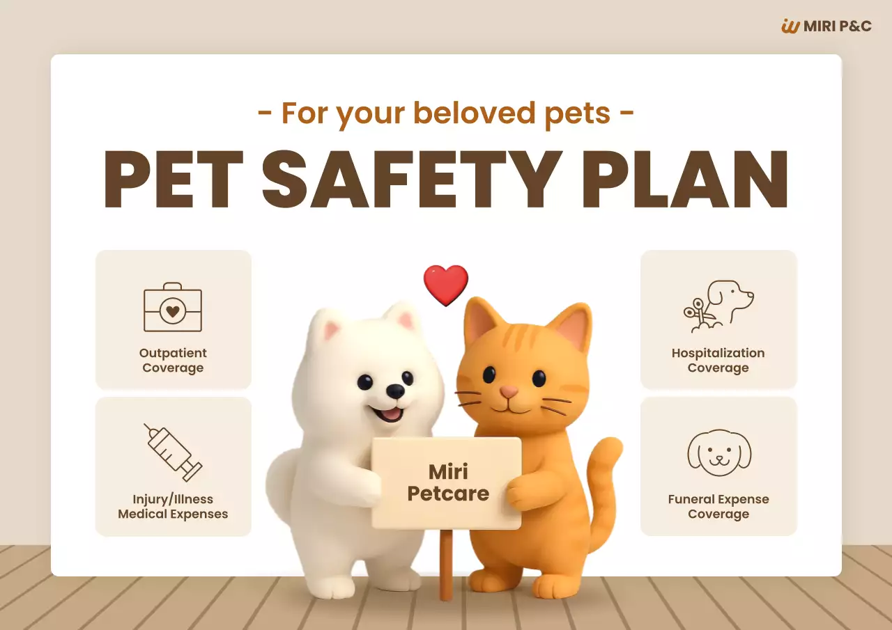 beige modern pet care promotion