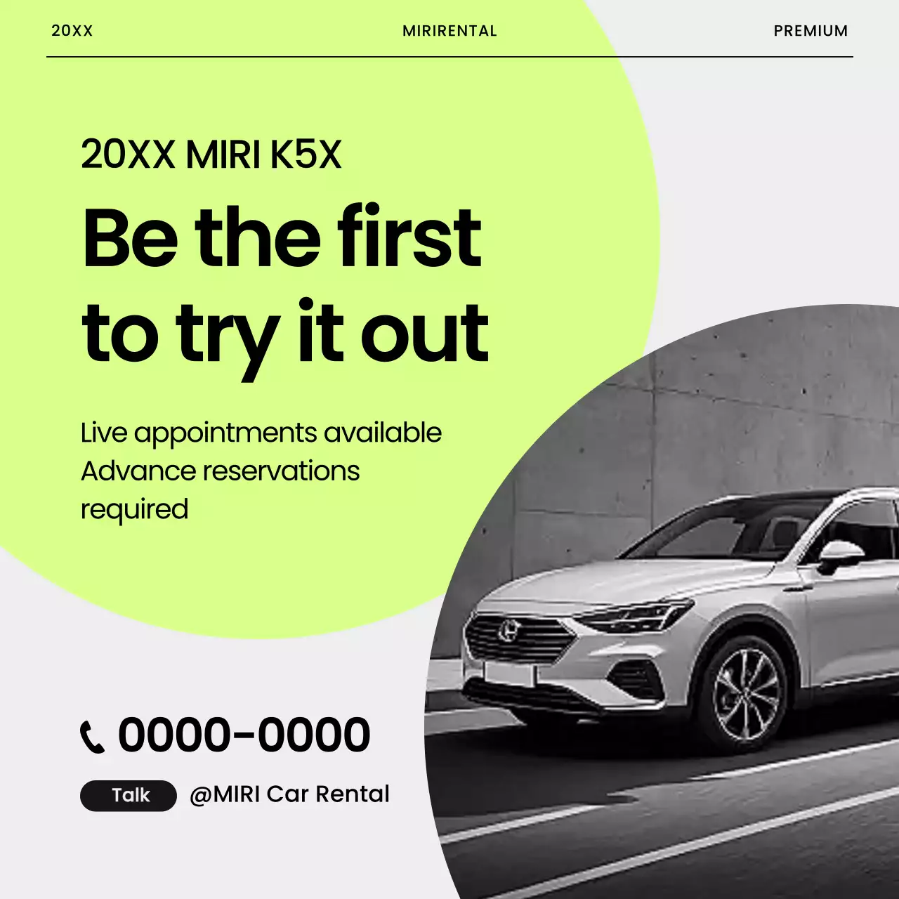 green modern hybrid promotion