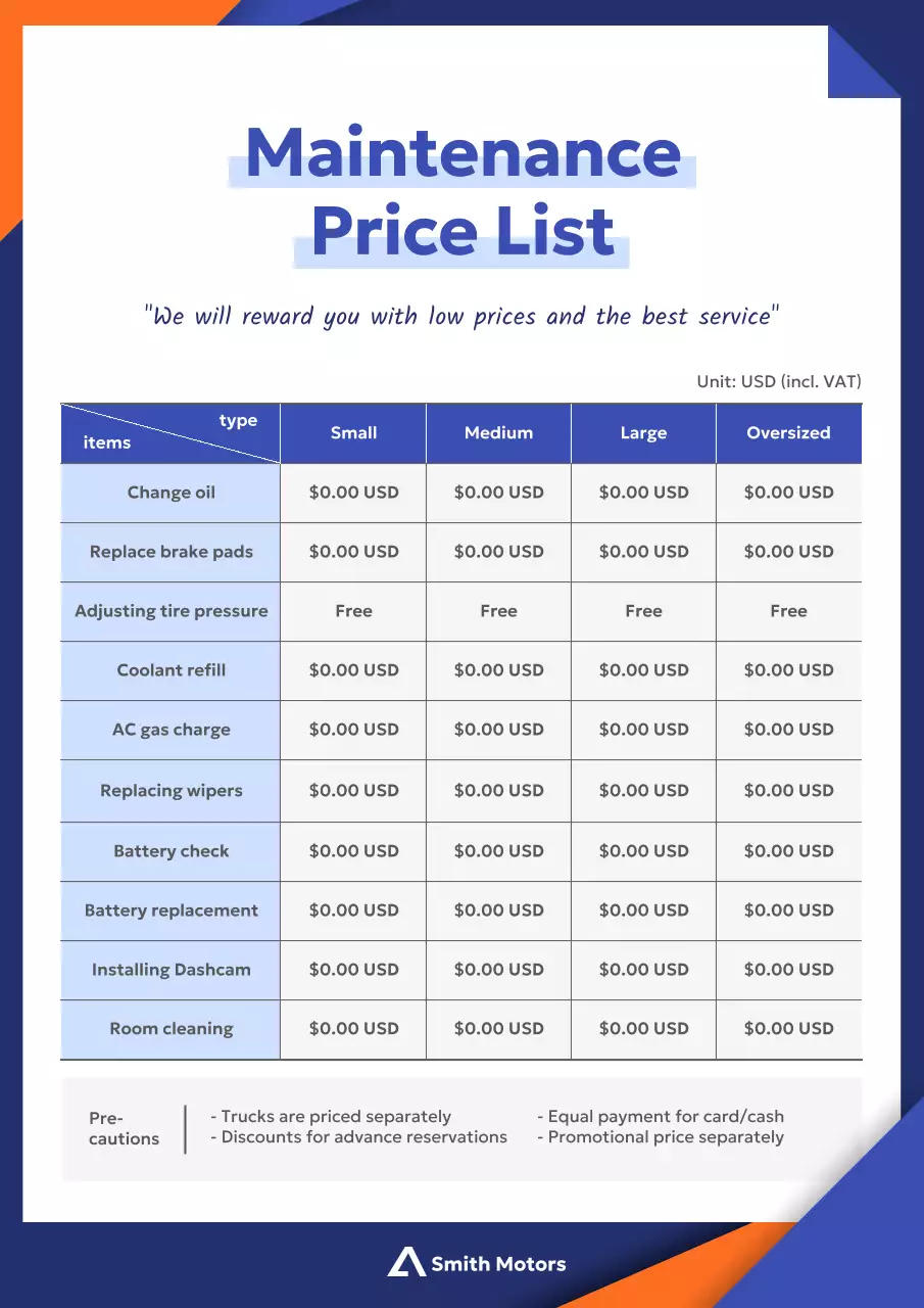 khuyến mãi bảo trì hiện đại màu xanh