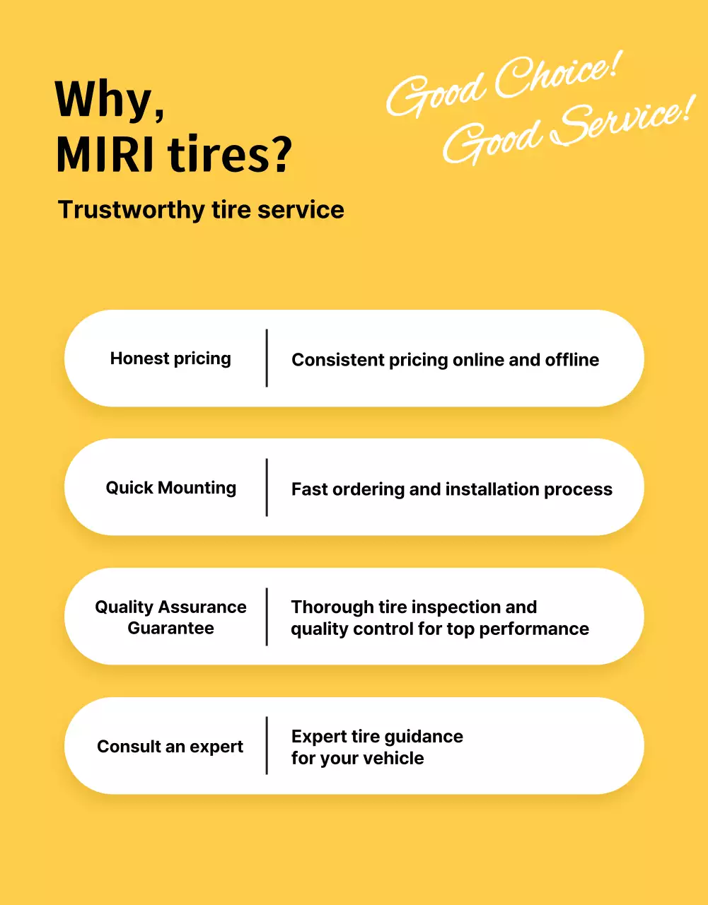 iklan ban modern berwarna kuning